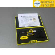 Мікрометр цифровий з трещіткою МКЦ-25 IP65 0-25 мм кл1