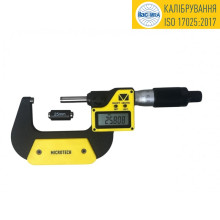 Мікрометр цифровий з тріщіткою МКЦ-50 IP65 (25–50 мм) кл1