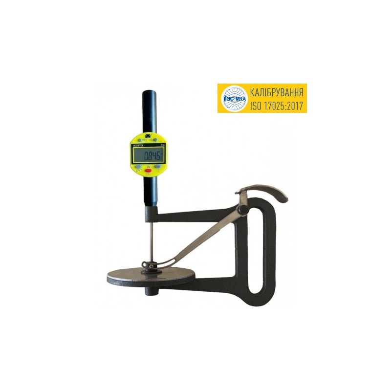 Толщиномер для ткани с покрытием, ленты ASTM D1777-2.