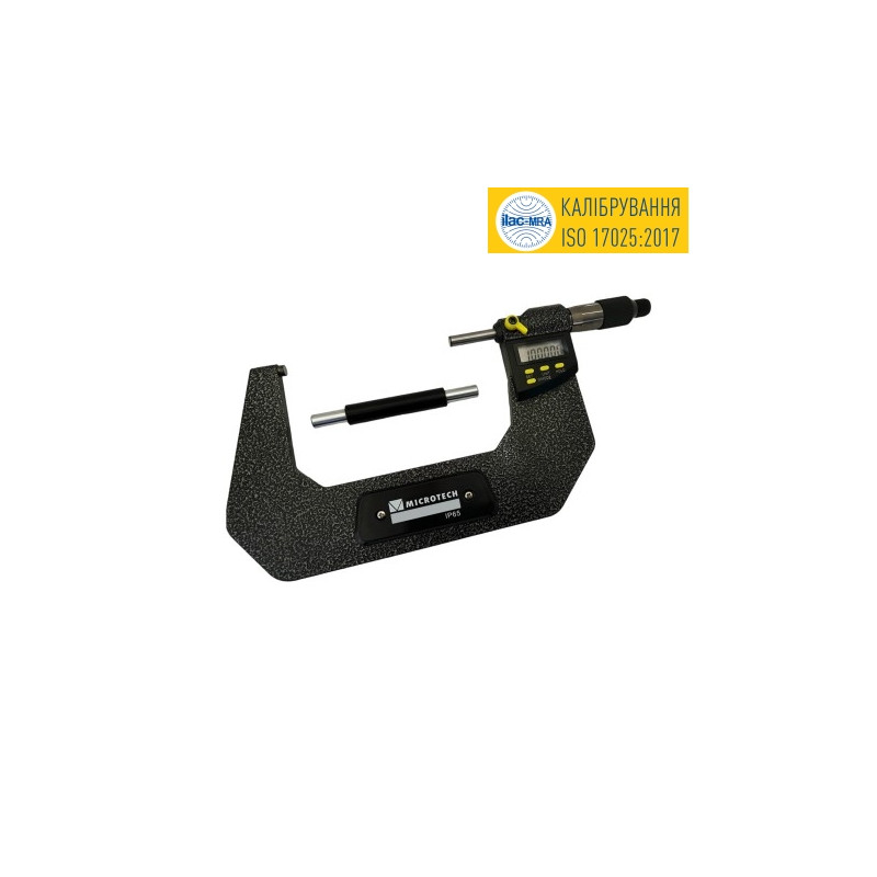 CertiMet Мікрометр цифровий з фрикціоном МКЦ-200 IP65
