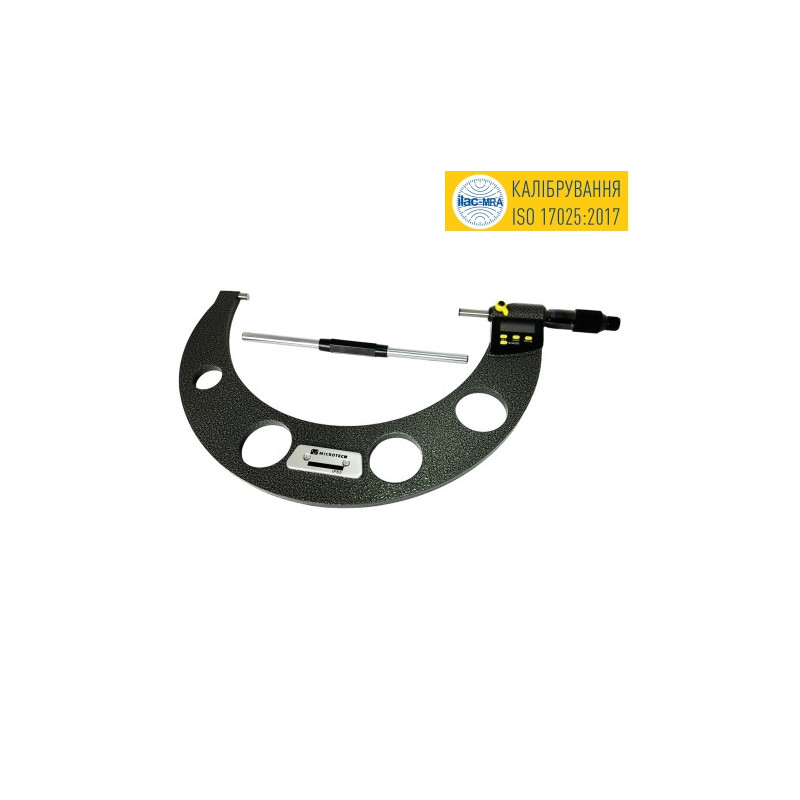 CertiMet Мікрометр цифровий з фрикціоном МКЦ-250 IP65
