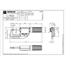 Мікрометр Sylvac IP-67 30-66 мм