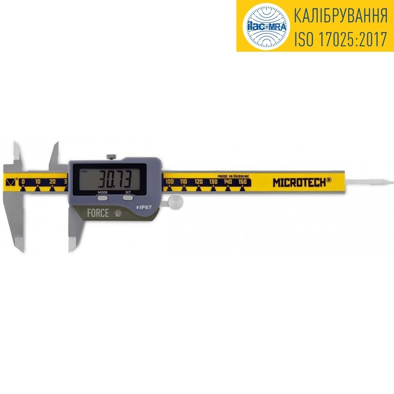 Штангенциркуль мікронний тарований ШЦЦМ-150