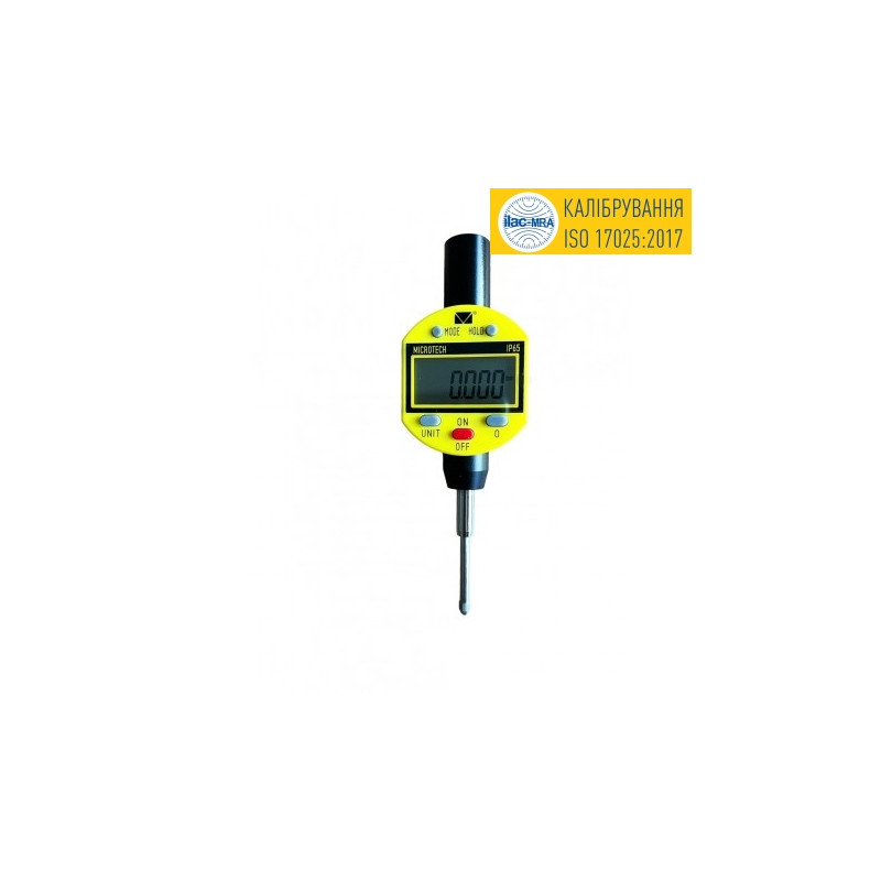 CertiMet Цифровий індикатор 1 МИГЦ-25 0-25x0.001 мм IP65 кл 1