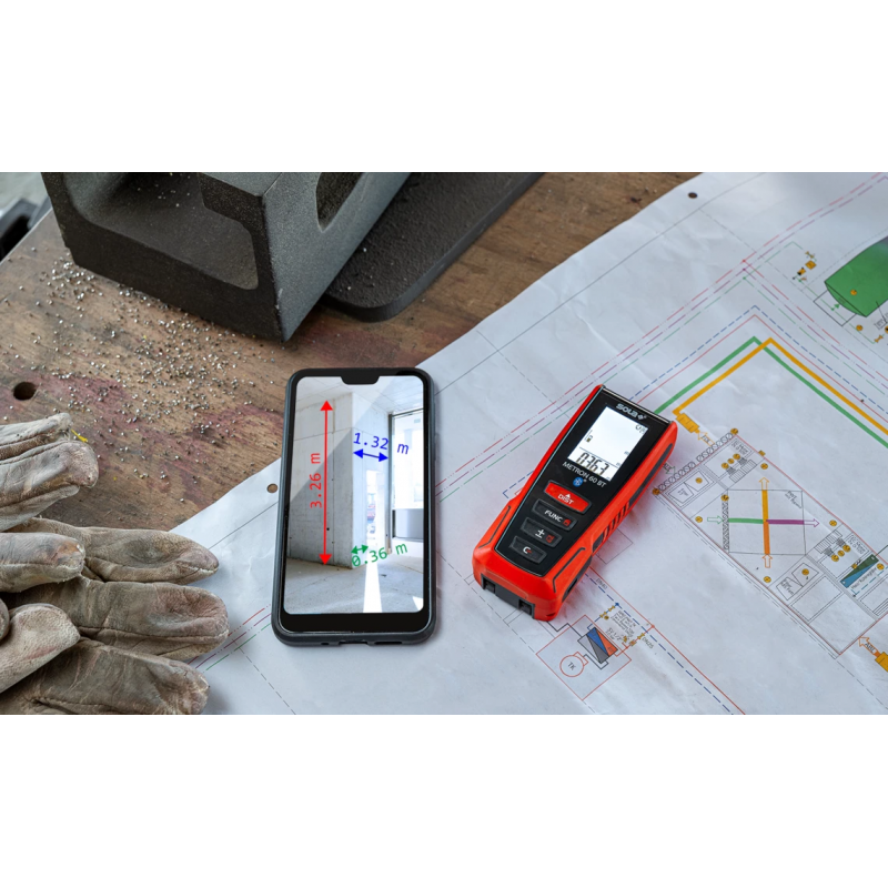 Лазерний довгомір SOLA METRON 60 Bluetooth