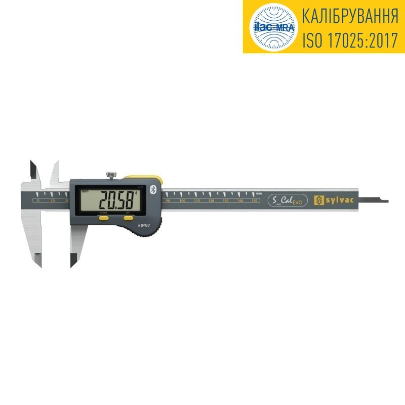 Штангенциркуль Sylvac ШЦЦ-200 IP-67 0,01 мм