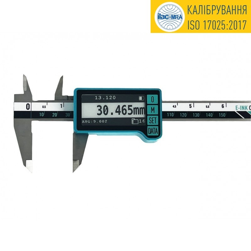 Штангенциркуль E-INK ШЦЦЕ-150-0.001мм IP65